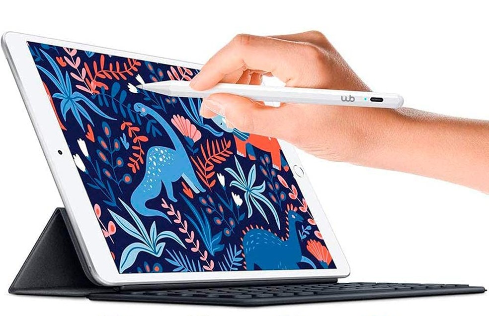 A MELHOR e mais barata CANETA para iPad - Baseus Pencil Pro 