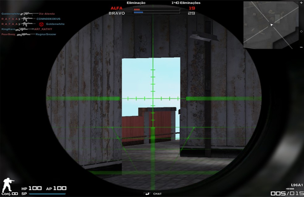 Como jogar de sniper em Combat Arms