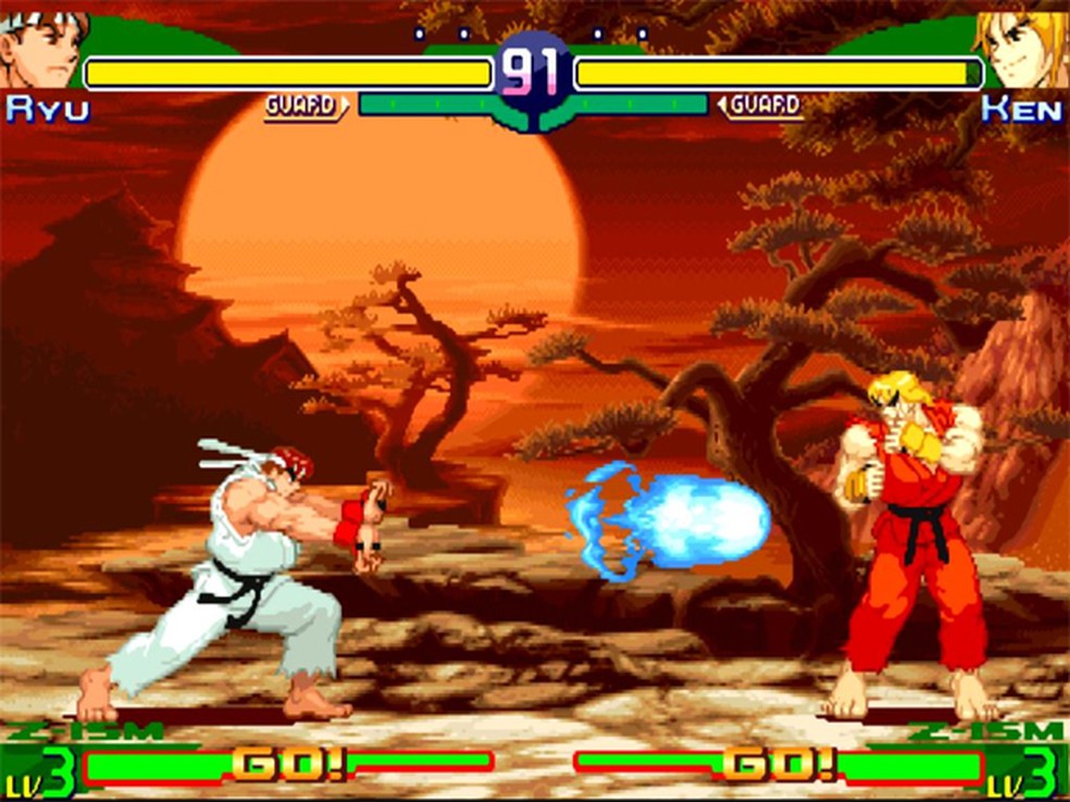 Quadro Street Fighter Ii Ken Ryu Chun Li Game Nintendo Sega
