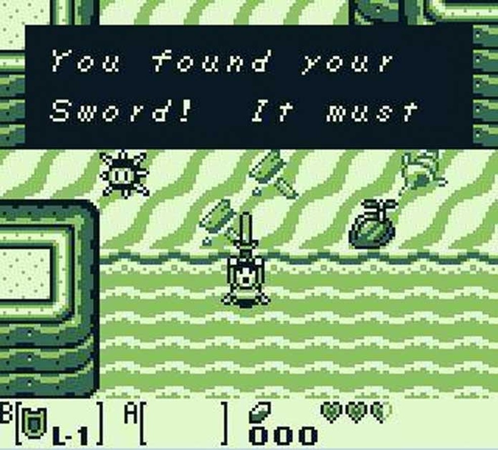 Link's Awakening foi a primeira aventura de Link na telinha do Game Boy — Foto: Divulgação/Nintendo