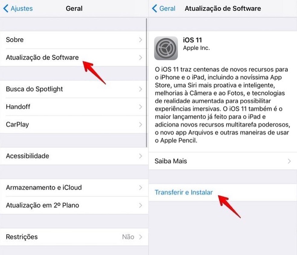 Como instalar o iOS 11; atualização chega ao iPhone, iPad e iPod Touch