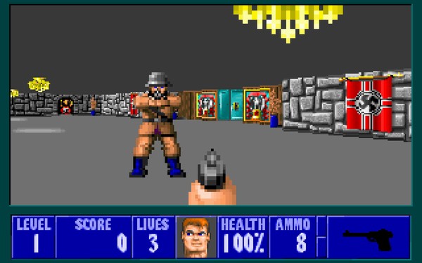 Wolfenstein 3D, O Clássico dos Jogos de Tiro - Retro-PC #04 
