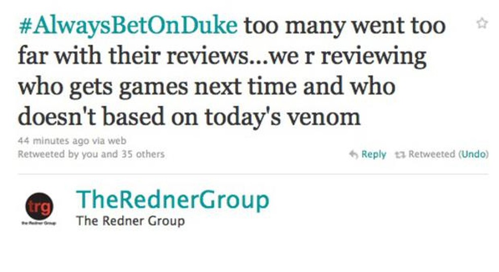 Metacritic defende nota 0/10 para Duke Nukem Forever