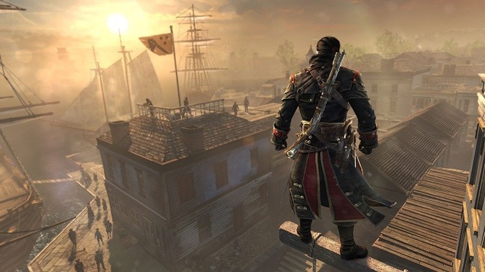 Assassin's Creed Rogue Parte #1 Primeira Meia Hora de Jogo 