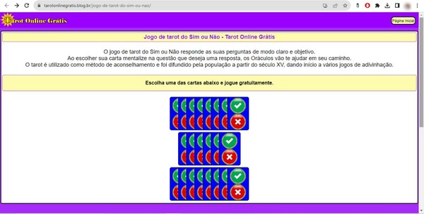 Oráculo sim ou não online: conheça 6 sites de tarô para tirar dúvidas