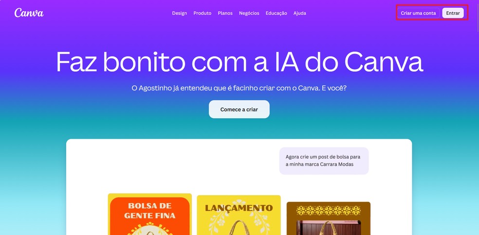  Reprodução/Caroline Silvestre