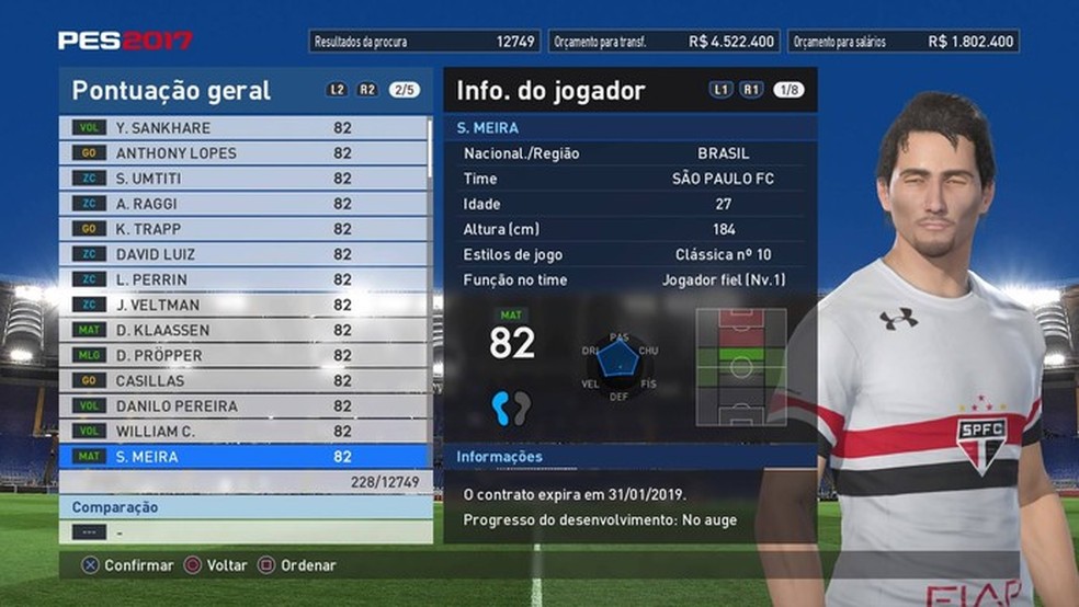 Quiz de PES 2021: descubra o jogador do Brasileirão pelos atributos, pes