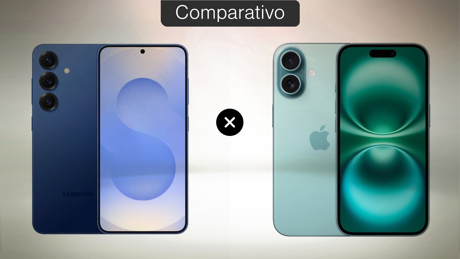 Galaxy S25 vs iPhone 16: qual celular premium vale comprar em 2025?