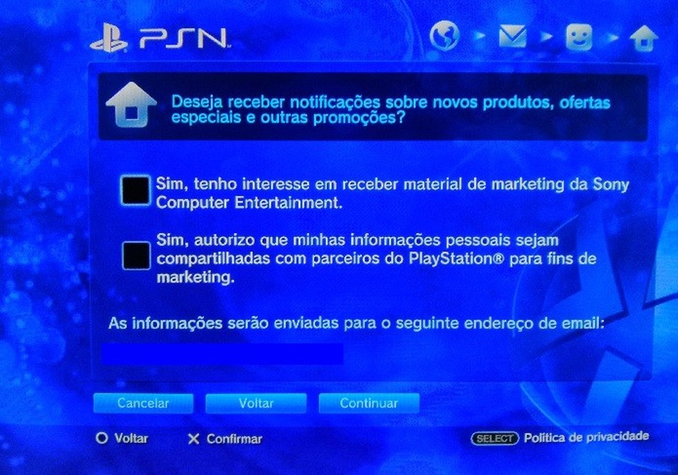 PSN: saiba como criar conta no serviço online do PlayStation