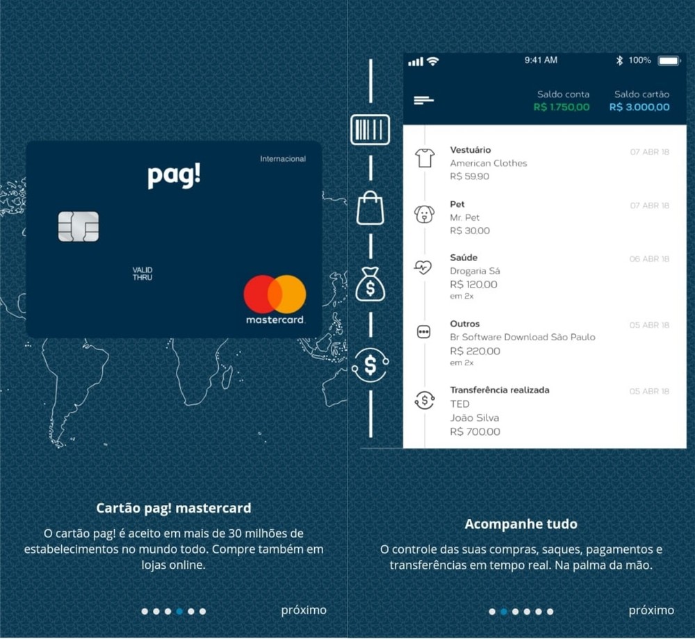 Como funciona o cartão de crédito pag!? Veja tarifas e como solicitar