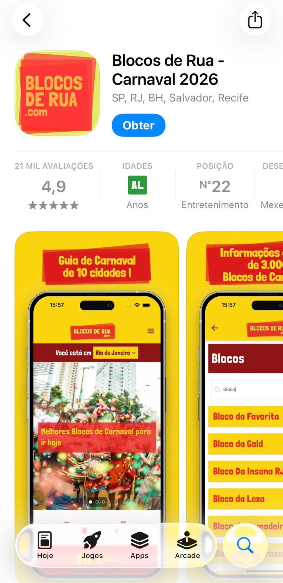  Reprodução / Bloco de Rua