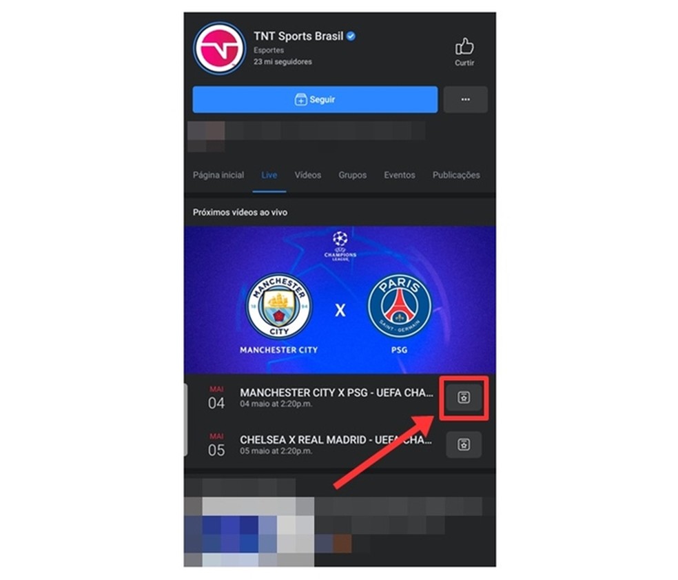 Manchester City x PSG: como assistir ao jogo pelo Facebook