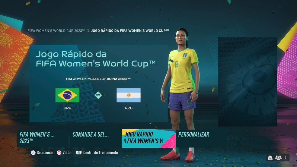 FIFA 23, já chegou o mundial no feminino com WWC