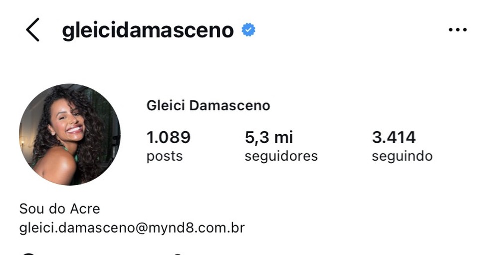  Reprodução/Instagram