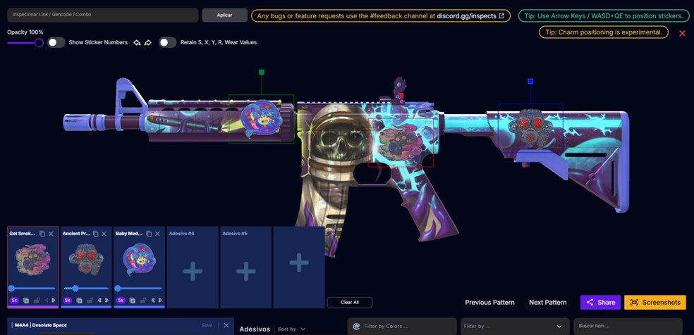  Reprodução/CS2 Inspects