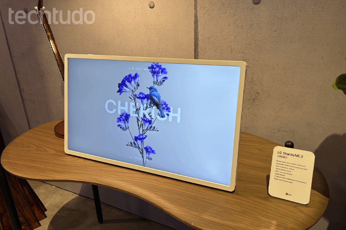 'TV portátil' da LG faz sucesso na CES 2025; conheça a StanbyME 2 em vídeo