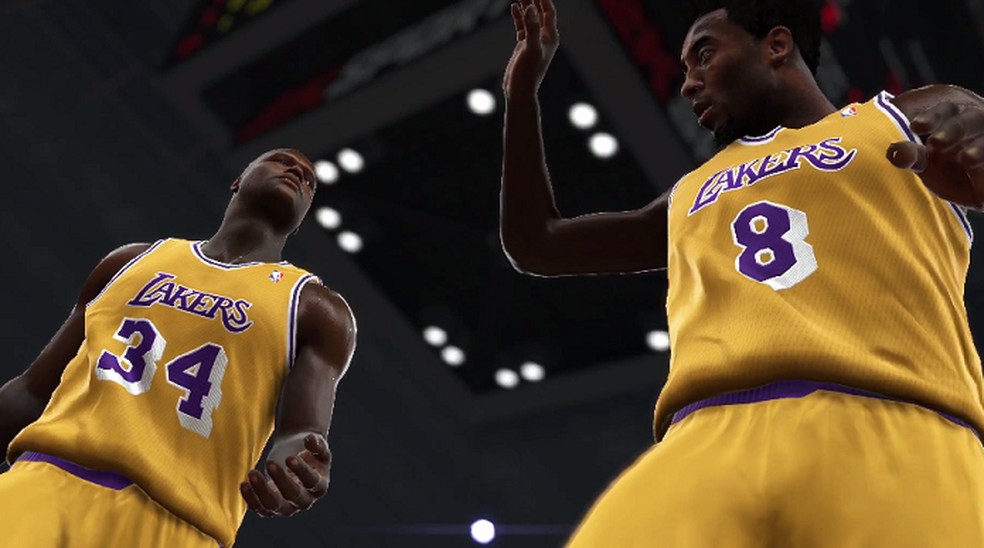 Shaq relembra carreira no Lakers no vídeo (Foto: Reprodução/YouTube) — Foto: TechTudo