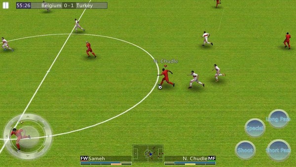 jogue o melhor jogo de futebol realista para celular