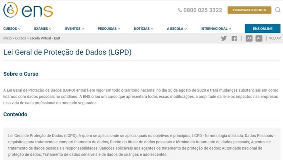 Curso LGPD COMPLETO EAD - (LGPD 365 online + Certificação CSCU) - Acadi-TI  Treinamentos - Loja Virtual