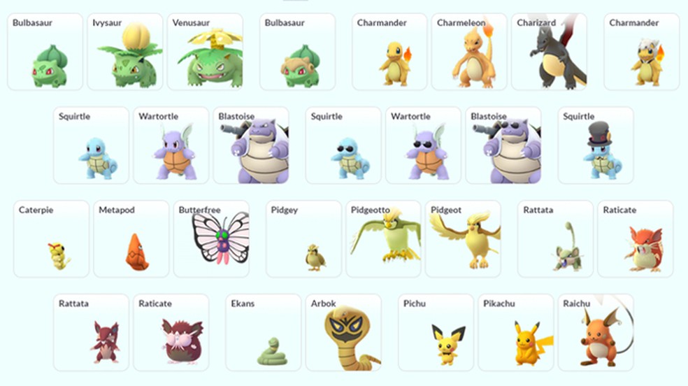 Pokémon GO Shiny: saiba o que é, veja lista de criaturas e como