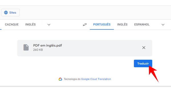 Traduzir páginas e mudar os idiomas do Chrome