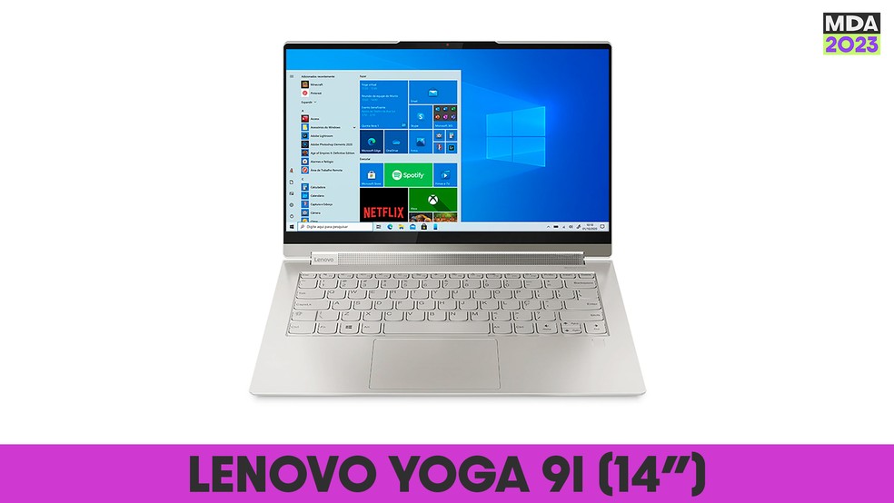 Yoga 9i é um notebook premium da Lenovo — Foto: Divulgação/Lenovo