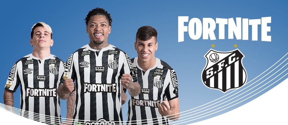 Após lançar skin do Santos, Fortnite será patrocinador do time na final da  Libertadores