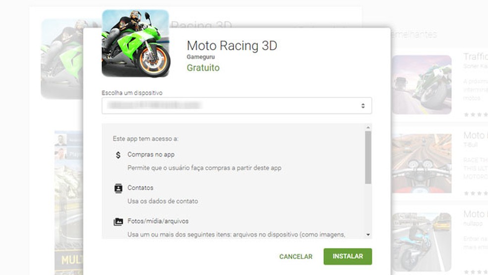 Download do APK de Jogo de moto de corrida 3d para Android