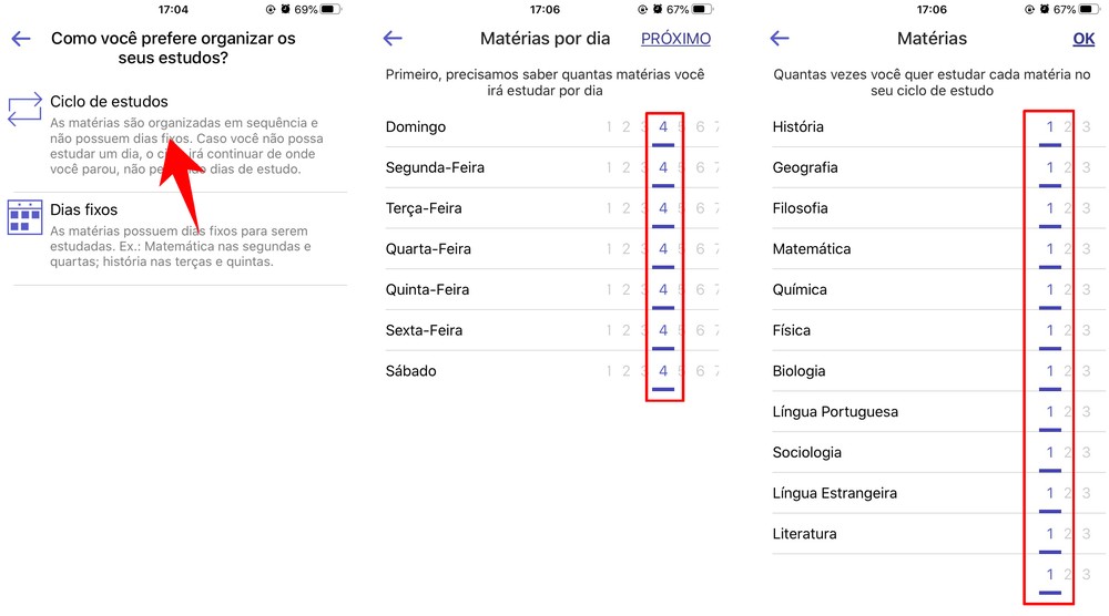 Como fazer um cronograma de estudos no celular com o Easy Study