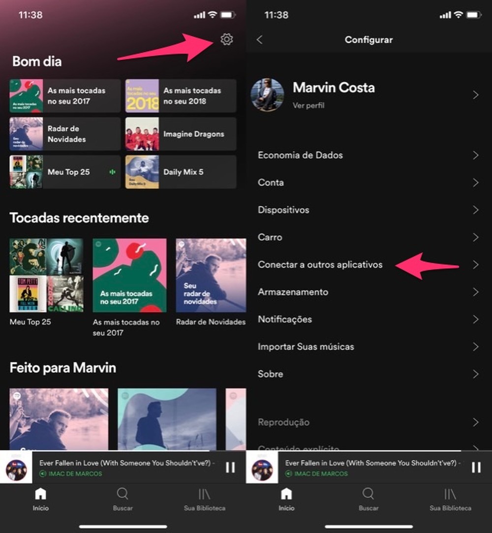 Como conectar o Spotify ao Google Maps para ver rota no GPS com música
