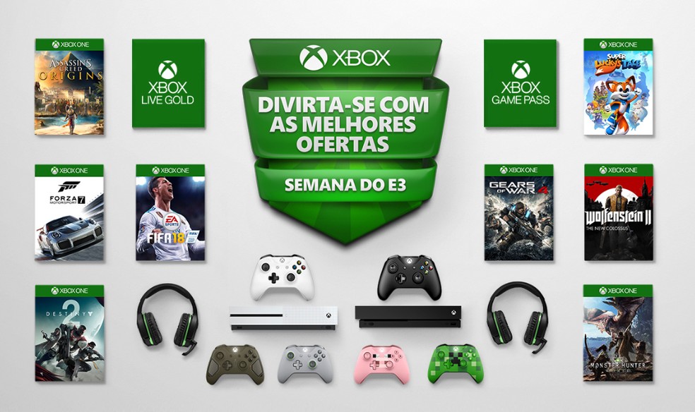 Ofertas e promoções do Xbox