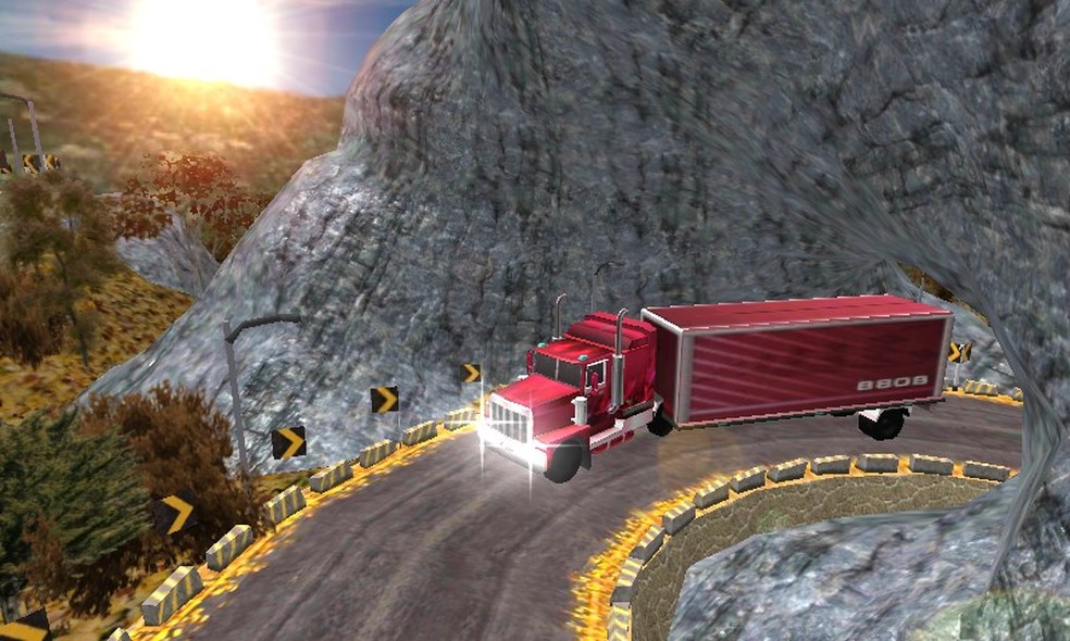 Cinco jogos de caminhão online para celular