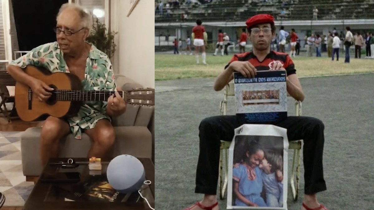 Jards Macalé e Alexa cantam hino do Flamengo e divertem a web; veja vídeo