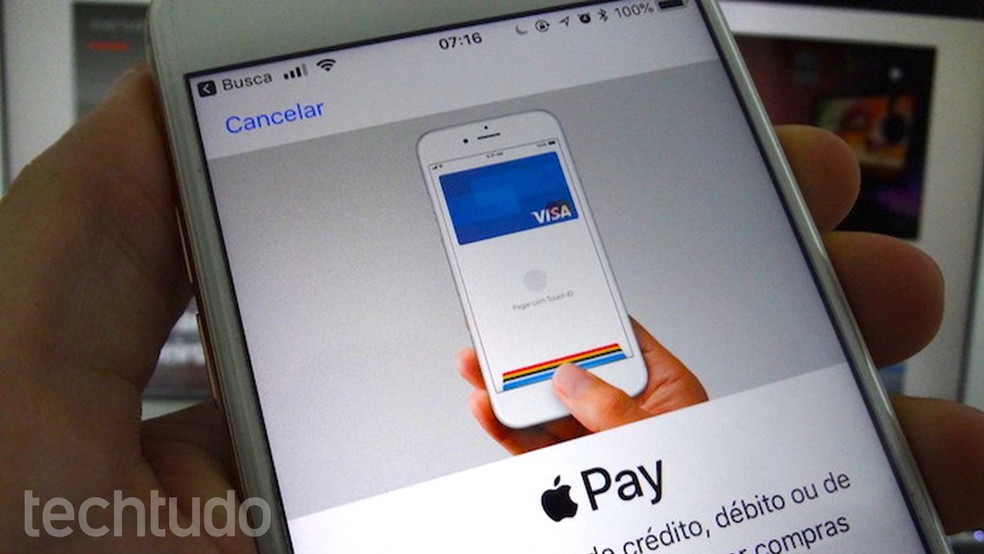 Saiba como adicionar um cartão de crédito ao Apple Pay — Foto: Helito Bijora/TechTudo
