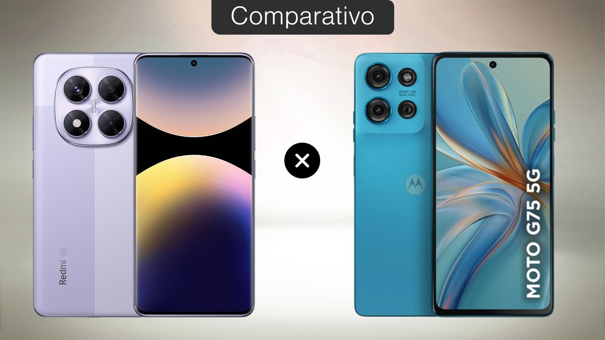 Redmi Note 14 Pro vs Moto G75: saiba o que muda entre celulares