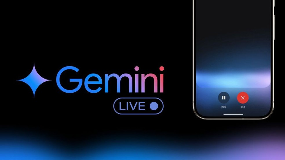 Gemini Live lança busca pela câmera e compartilhamento de tela; entenda — Foto: Divulgação/Google