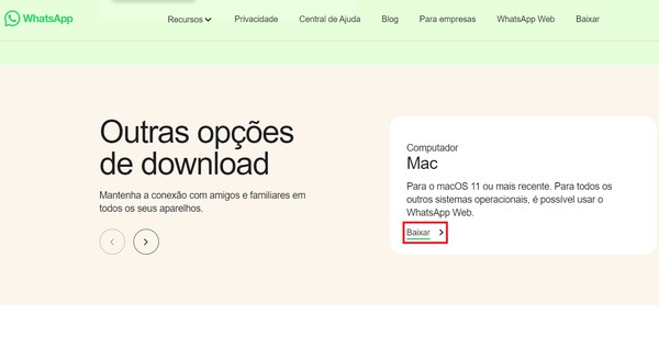 Como baixar o WhatsApp no celular (iPhone e Android), PC e mais