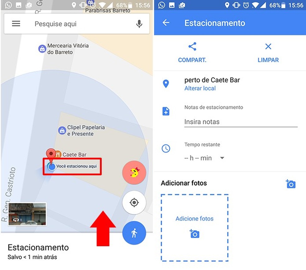 Google Maps agora ajuda você a achar onde estacionar seu carro