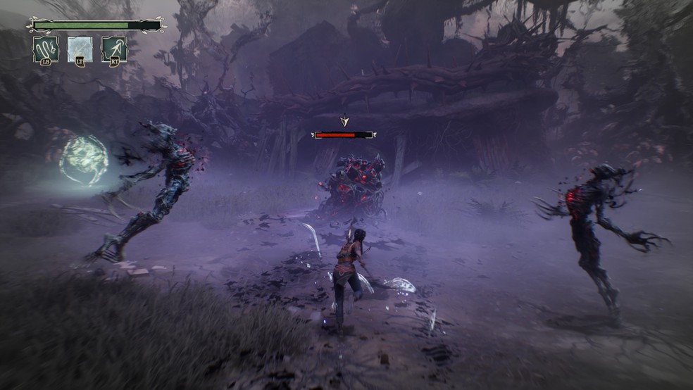 Haints são os espíritos malígnos do Extremo Sul; Hazel precisa derrotá esses inimigos e, depois, destruir o ninho — Foto: Divulgação/Xbox