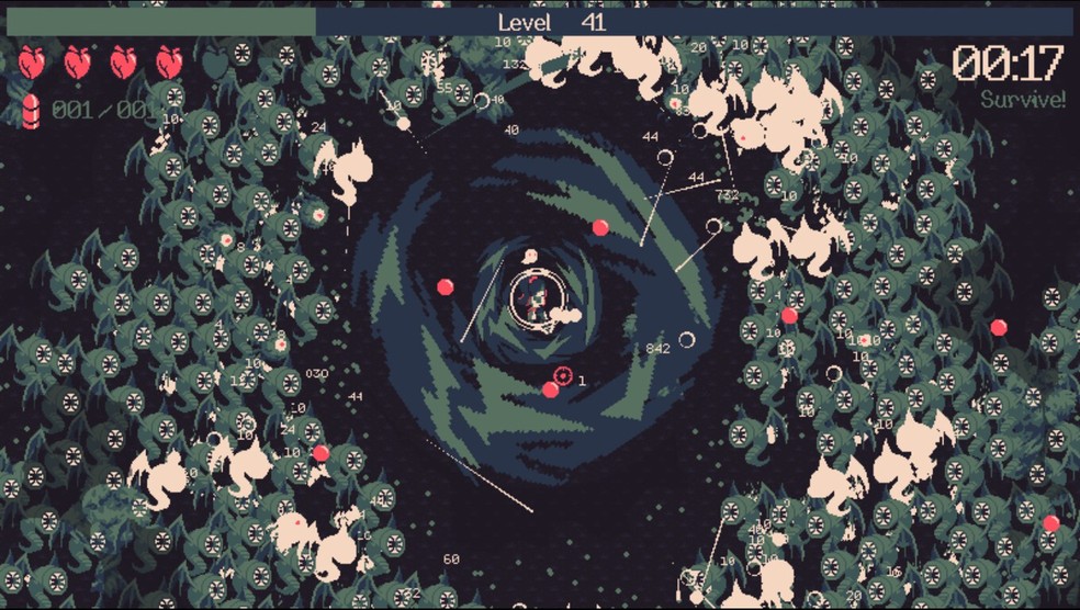 The Textorcist, jogo indie no estilo bullet hell, está gratuito para PC