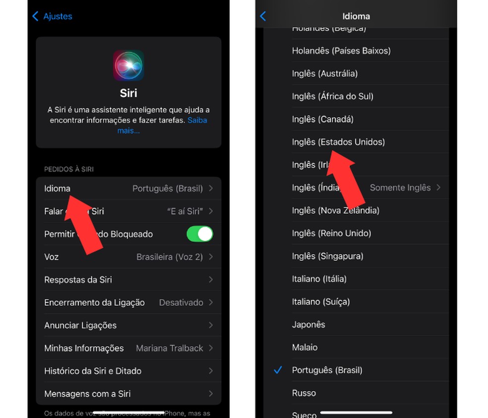  Reprodução/Mariana Tralback