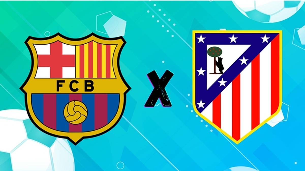 Barcelona x Atlético de Madrid ao vivo: horário e onde assistir à Copa do Rei