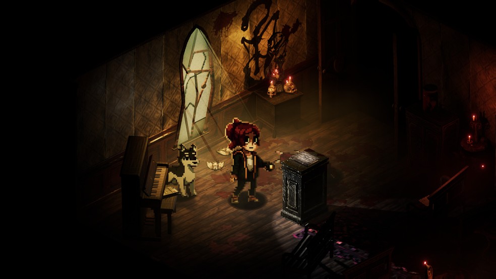 Enigma do Medo é RPG brasileiro criado pelo youtuber Cellbit — Foto: Reprodução/Steam