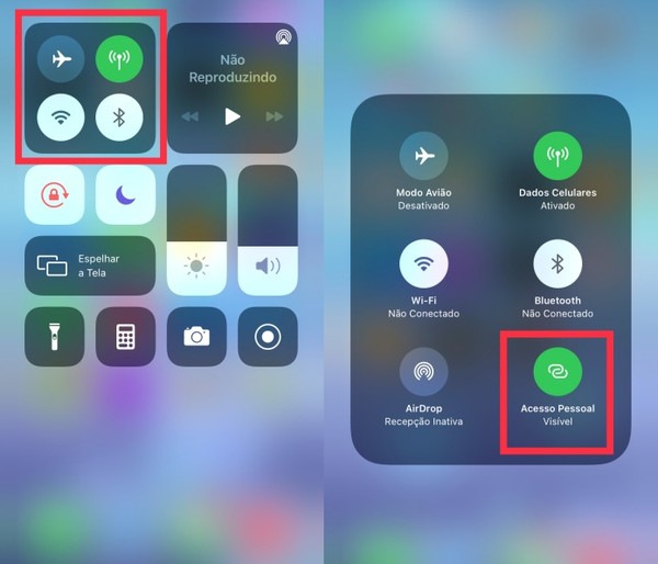 Como rotear a internet do iPhone para o notebook ou para outro celular