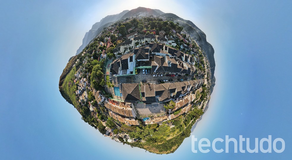 Mavic air tiny top planet