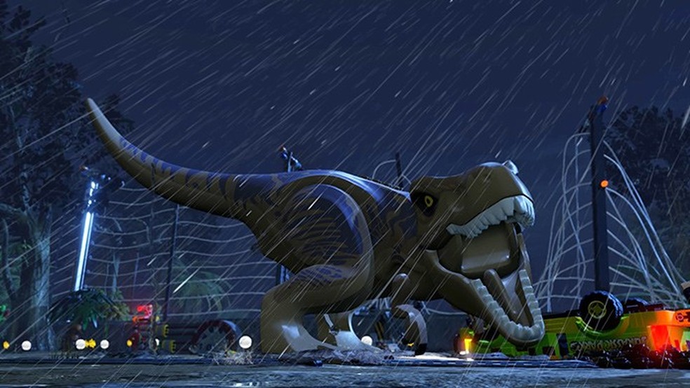 T Rex Parque dos Dinos com movimento - BBR Toys - Mundial Casa e Presentes