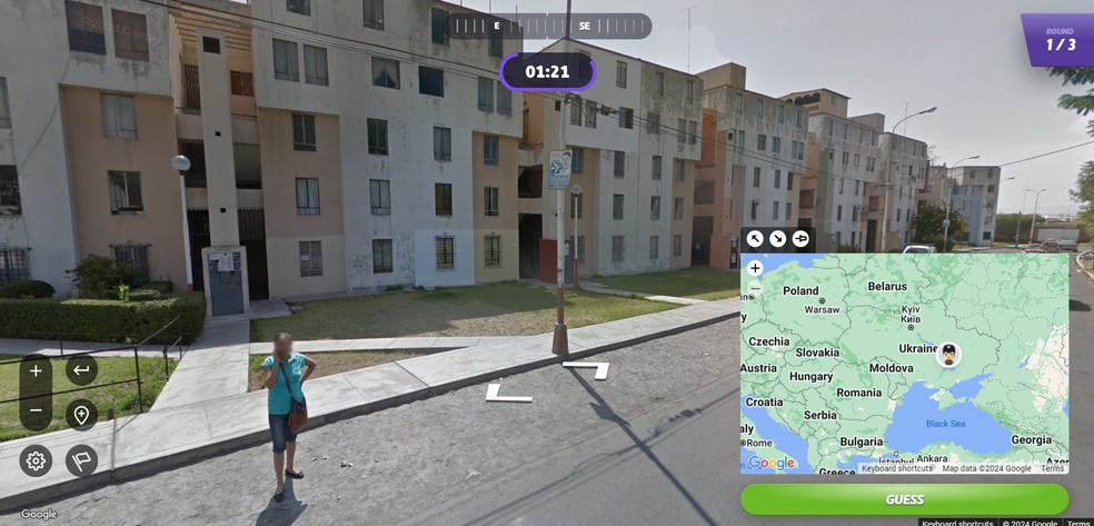 GeoGuessr propõe desafios com Google Street View e Google Maps — Foto: Reprodução/Róbson Martins