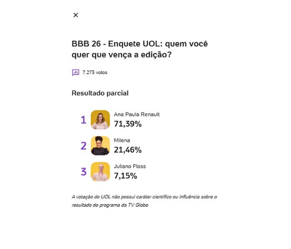  Reprodução/UOL
