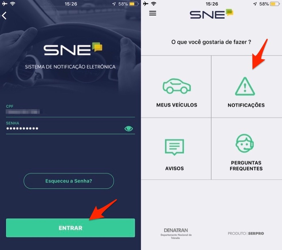 Como usar o SNE Denatran, app que dá até 40% de desconto em multas
