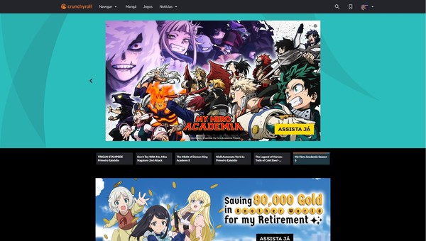 Crunchyroll agora inclui jogos mobile na assinatura do serviço
